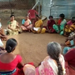 Program participants in rural India.